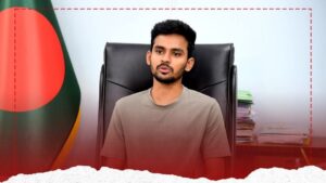 যুবলীগ ও স্বেচ্ছাসেবক লীগ নিষিদ্ধ হতে যাচ্ছে: ঘোষণা উপদেষ্টা আসিফ মাহমুদ সজীব ভূঁইয়ার।